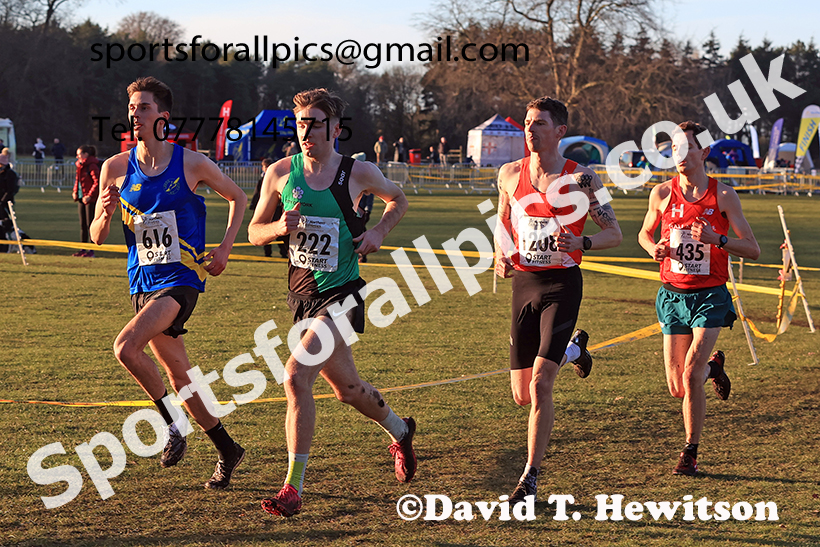 Senior mens 2025 Northern Cross Country Champs, Tatton Park, Knutsford, Cheshire. Photo: David T. Hewitson/Sports for All Pics